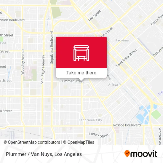 Mapa de Plummer / Van Nuys
