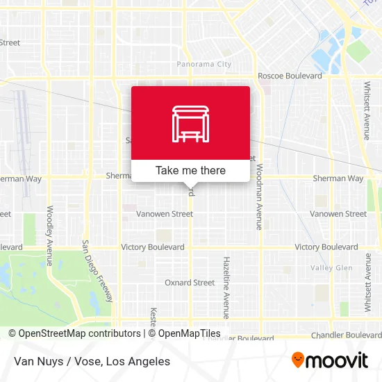 Van Nuys / Vose map