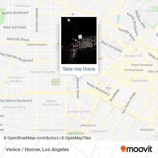 Mapa de Venice / Hoover