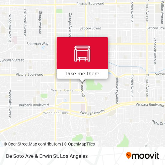 Mapa de De Soto Ave & Erwin St