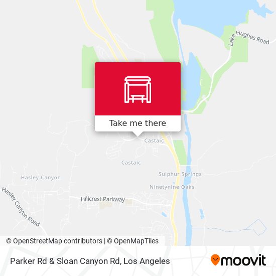 Parker Rd & Sloan Canyon Rd map