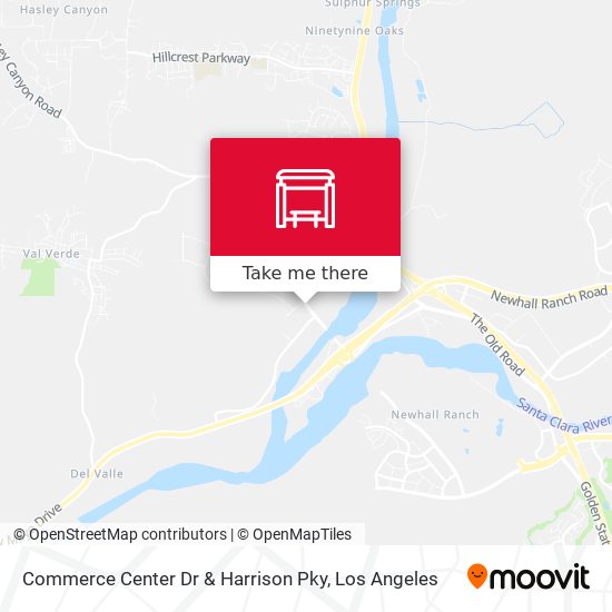 Commerce Center Dr & Harrison Pky map