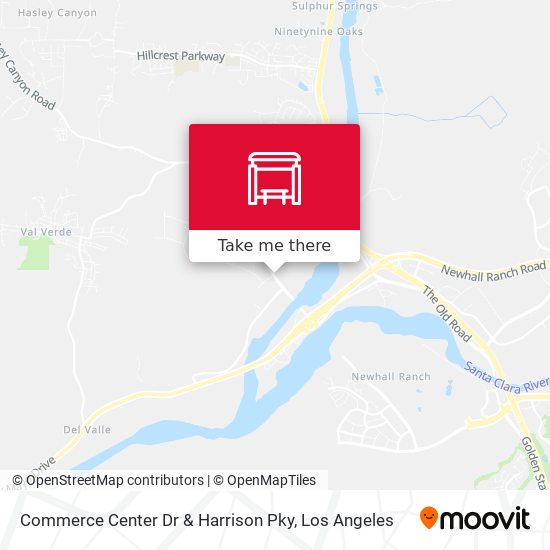 Commerce Center Dr & Harrison Pky map