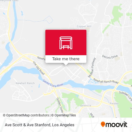 Mapa de Ave Scott & Ave Stanford