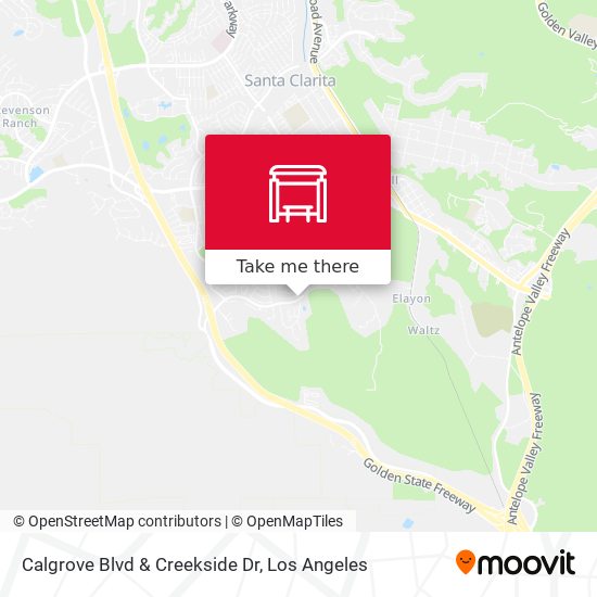 Calgrove Blvd & Creekside Dr map