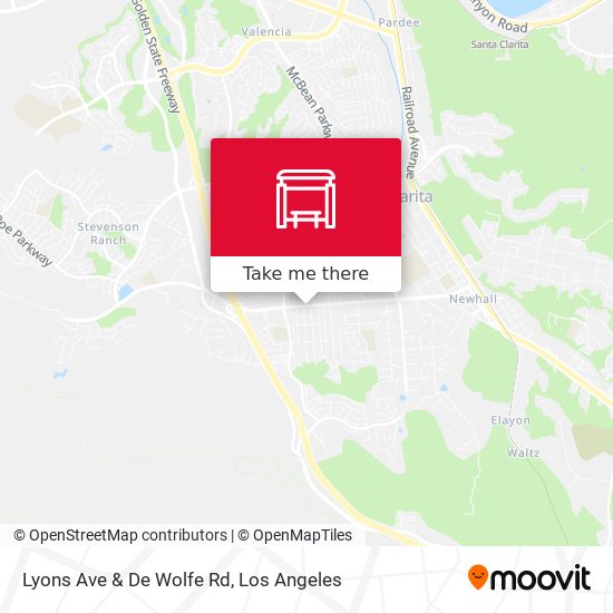 Mapa de Lyons Ave & De Wolfe Rd