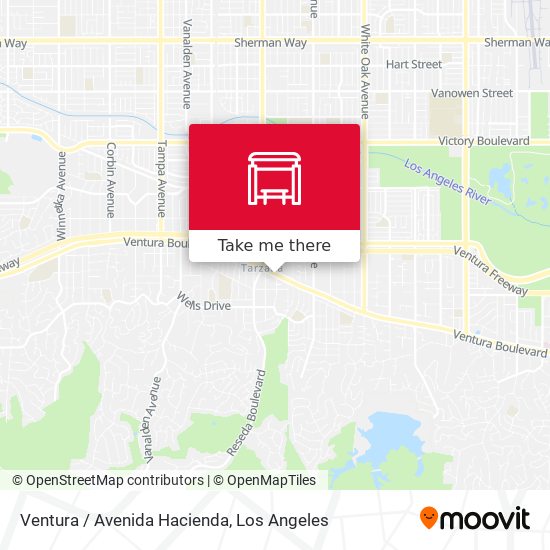 Mapa de Ventura / Avenida Hacienda
