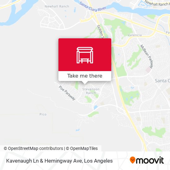 Kavenaugh Ln & Hemingway Ave map