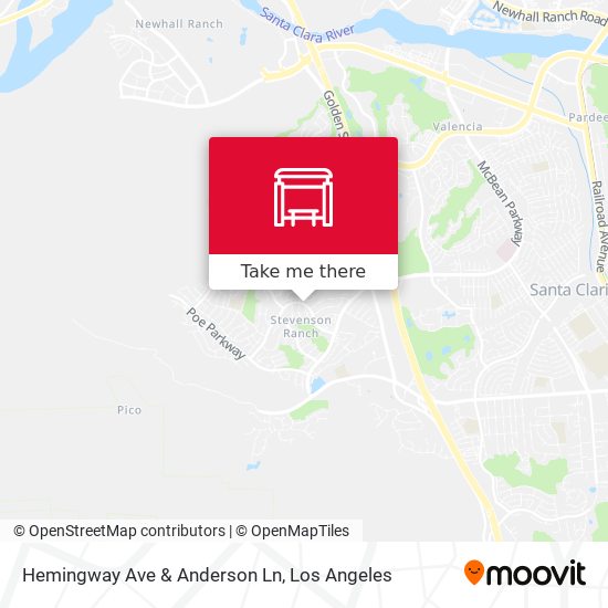 Hemingway Ave & Anderson Ln map