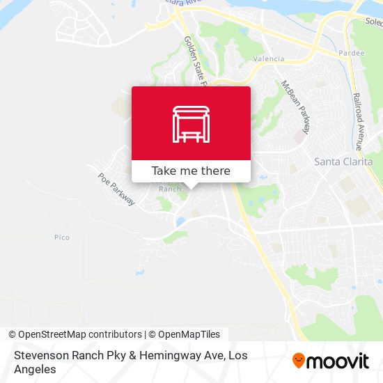Mapa de Stevenson Ranch Pky & Hemingway Ave