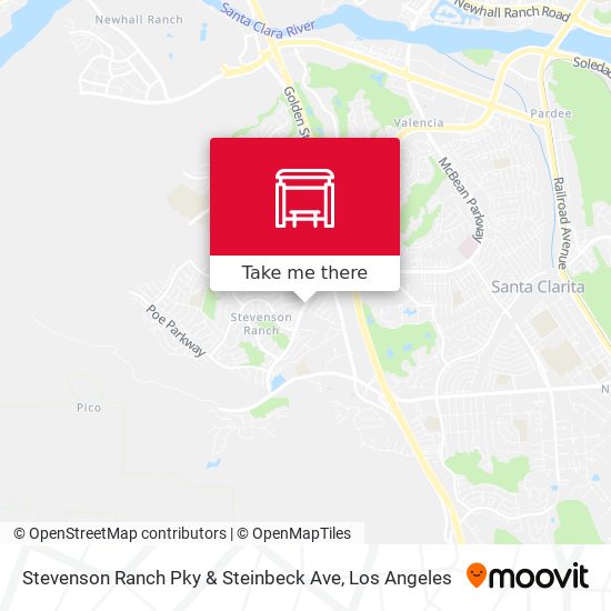 Mapa de Stevenson Ranch Pky & Steinbeck Ave