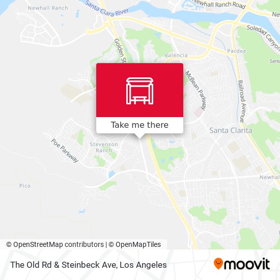 The Old Rd & Steinbeck Ave map