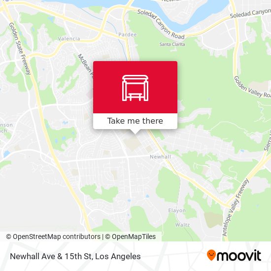 Mapa de Newhall Ave & 15th St