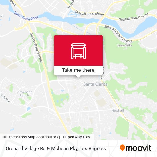 Orchard Village Rd & Mcbean Pky map