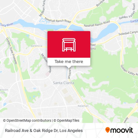 Mapa de Railroad Ave & Oak Ridge Dr