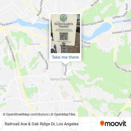 Mapa de Railroad Ave & Oak Ridge Dr