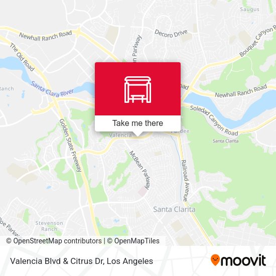 Valencia Blvd & Citrus Dr map