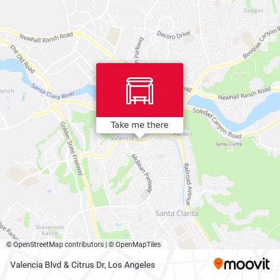 Valencia Blvd & Citrus Dr map