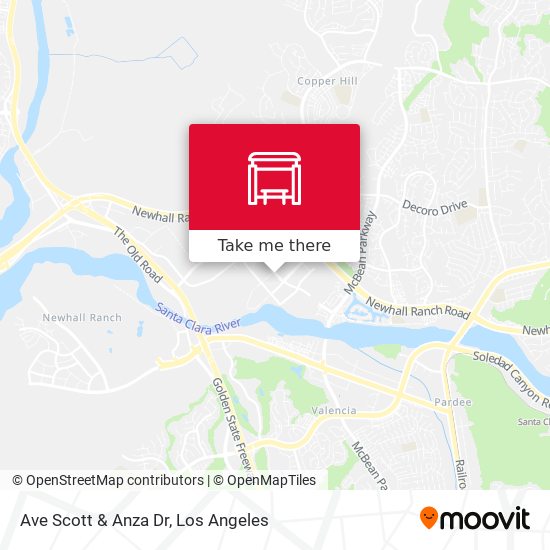 Mapa de Ave Scott & Anza Dr