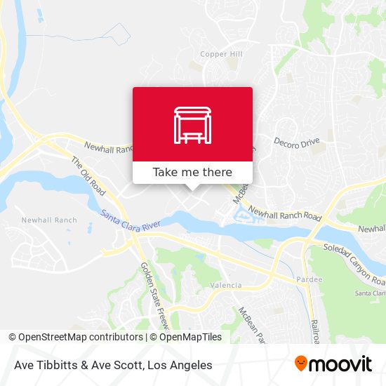 Ave Tibbitts & Ave Scott map