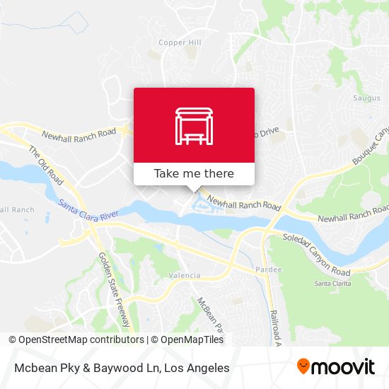 Mcbean Pky & Baywood Ln map