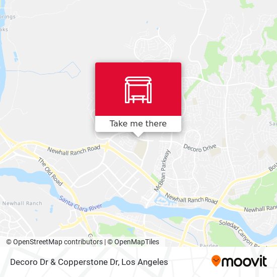 Mapa de Decoro Dr & Copperstone Dr