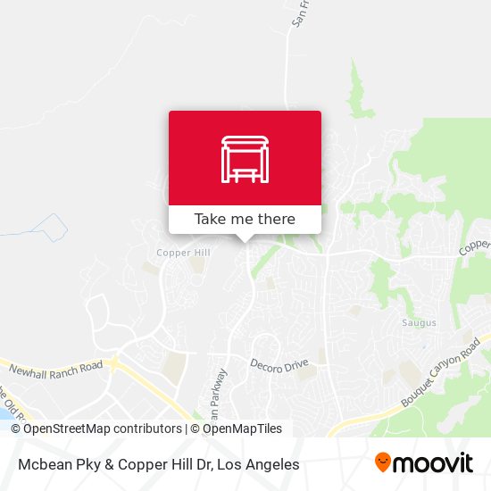 Mcbean Pky & Copper Hill Dr map