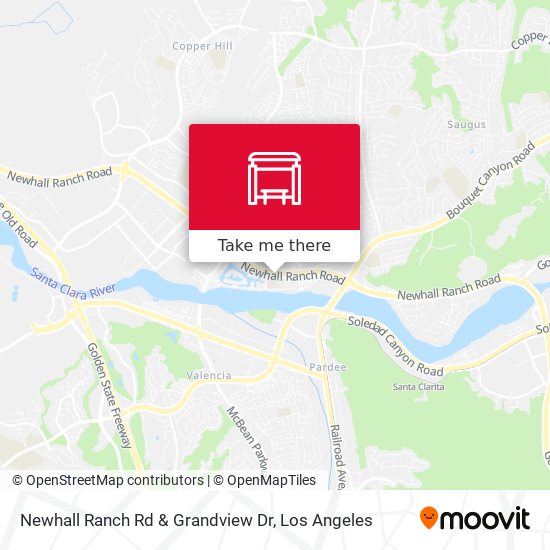 Newhall Ranch Rd & Grandview Dr map