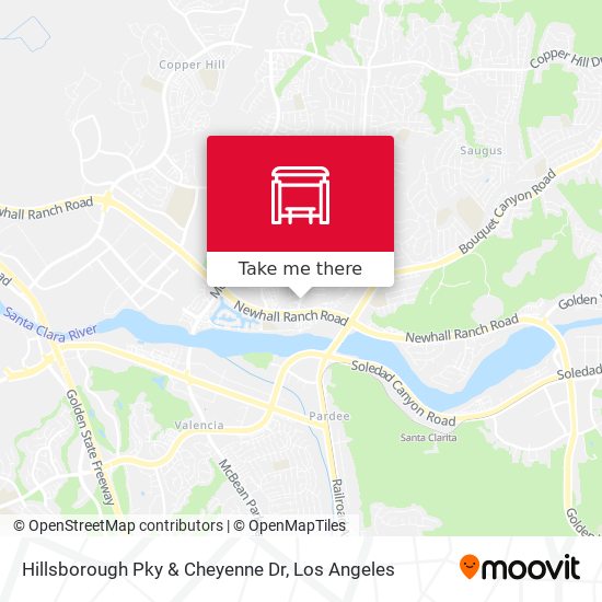 Mapa de Hillsborough Pky & Cheyenne Dr