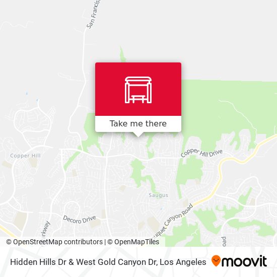 Mapa de Hidden Hills Dr & West Gold Canyon Dr