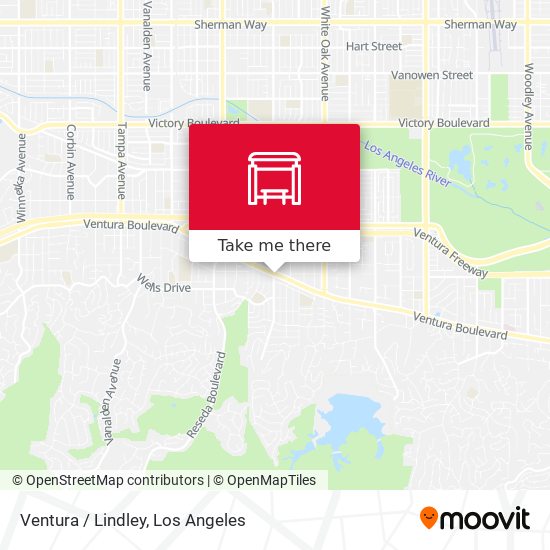 Ventura / Lindley map