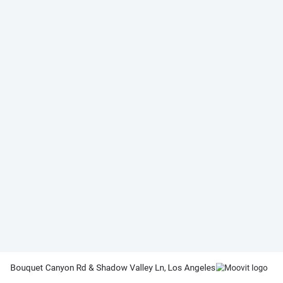 Mapa de Bouquet Canyon Rd & Shadow Valley Ln