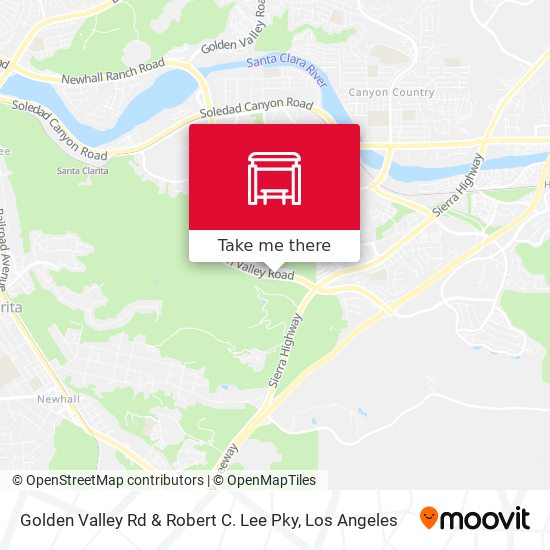 Golden Valley Rd & Robert C. Lee Pky map