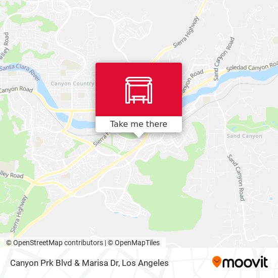Canyon Prk Blvd & Marisa Dr map