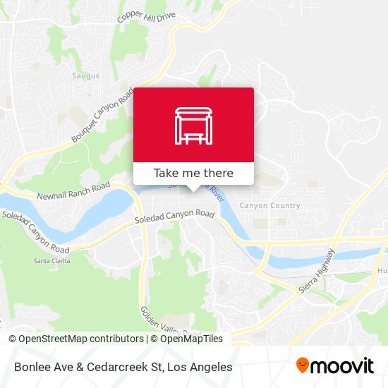 Mapa de Bonlee Ave & Cedarcreek St