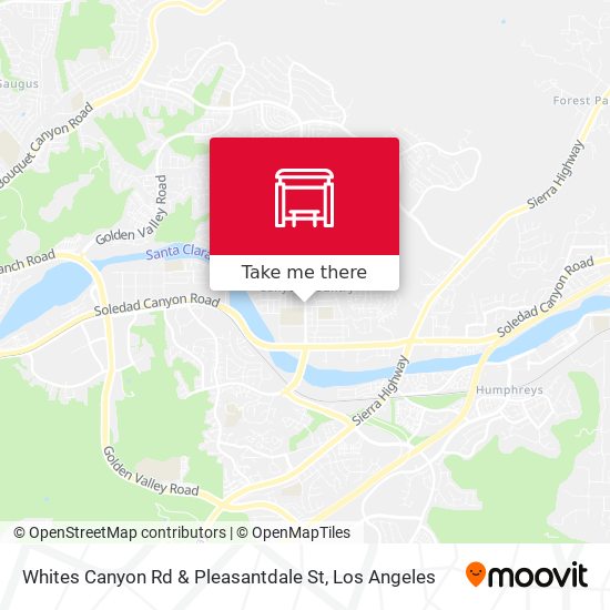 Whites Canyon Rd & Pleasantdale St map