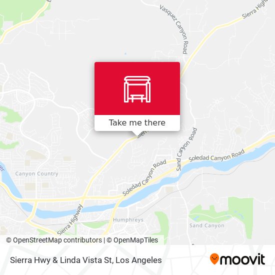 Mapa de Sierra Hwy & Linda Vista St