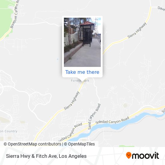 Mapa de Sierra Hwy & Fitch Ave