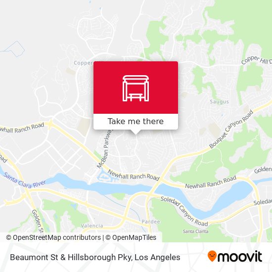 Mapa de Beaumont St & Hillsborough Pky