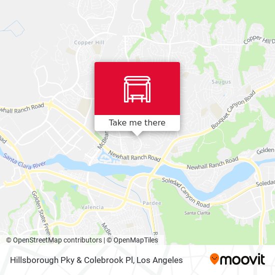 Hillsborough Pky & Colebrook Pl map