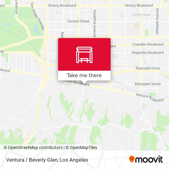 Mapa de Ventura / Beverly Glen
