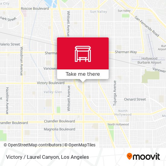 Victory / Laurel Canyon map