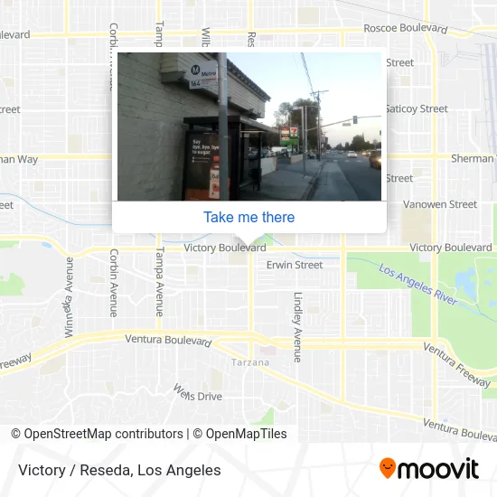 Victory / Reseda map