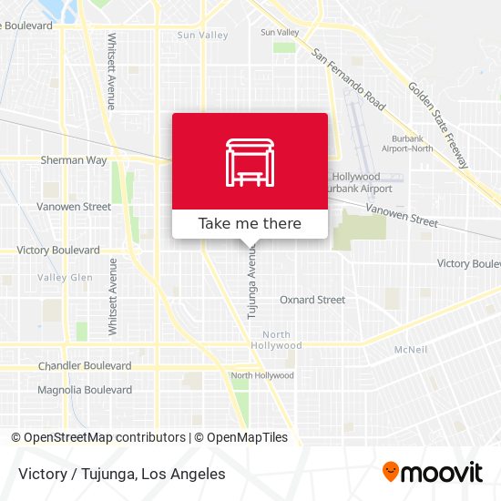 Mapa de Victory / Tujunga