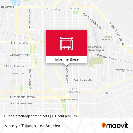 Mapa de Victory / Tujunga