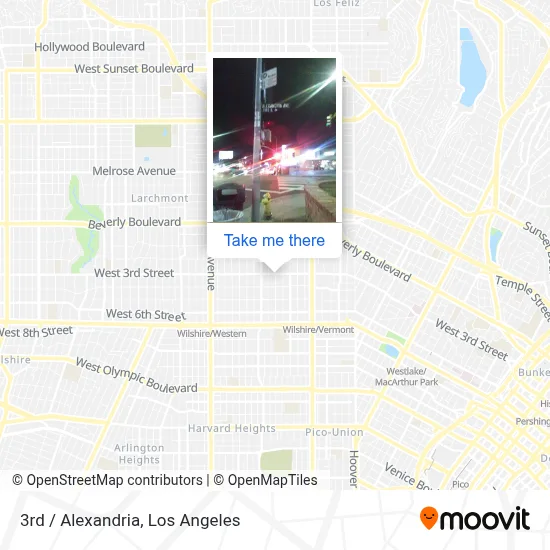 3rd / Alexandria map