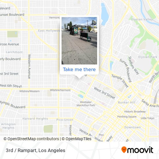 Rampart Los Angeles Map How To Get To 3Rd / Rampart In Westlake, La By Bus Or Subway?