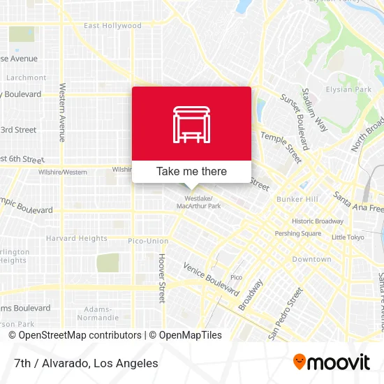 7th / Alvarado map
