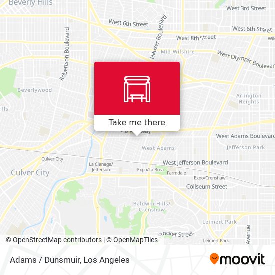 Adams / Dunsmuir map