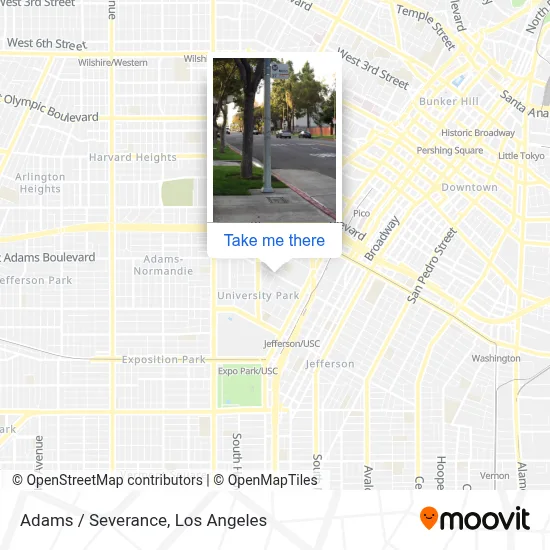 Adams / Severance map